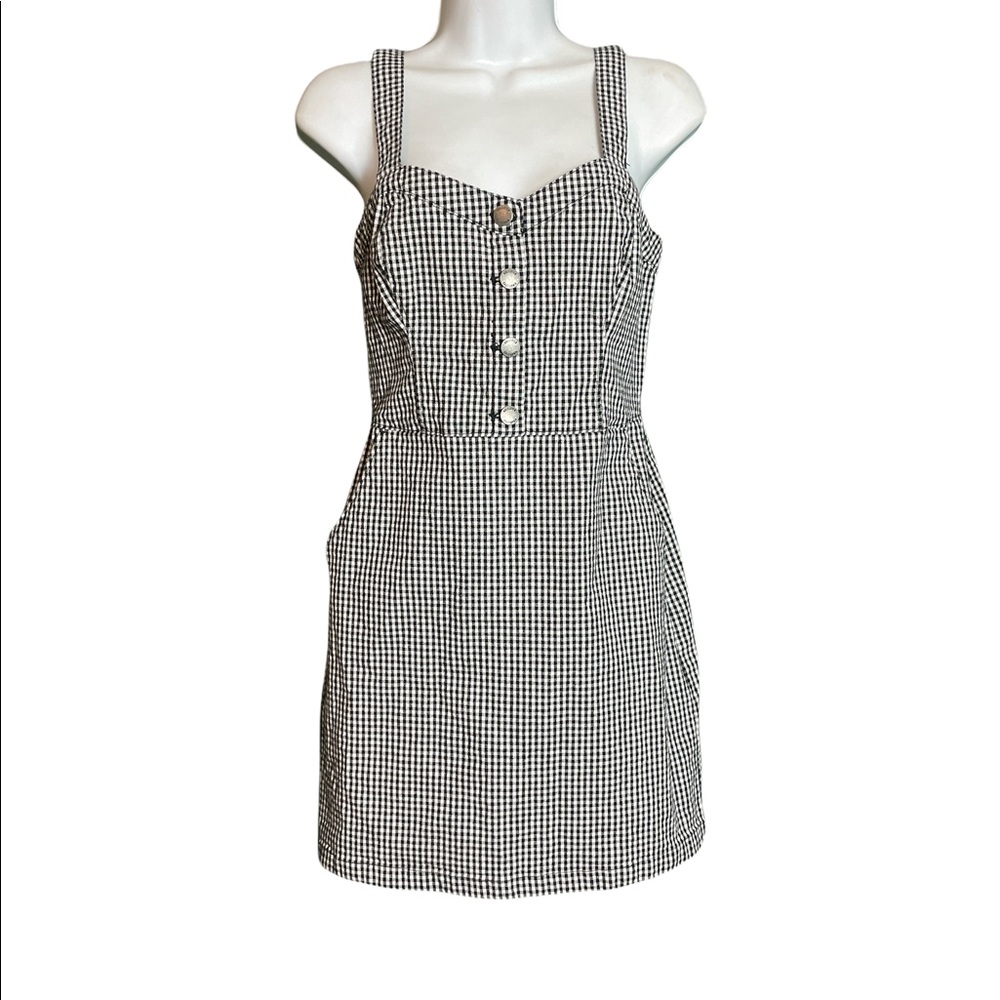 Hollister Checkered Dress Sz S